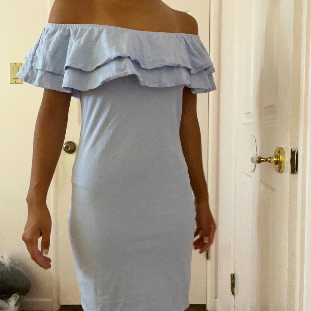 baby blue dress